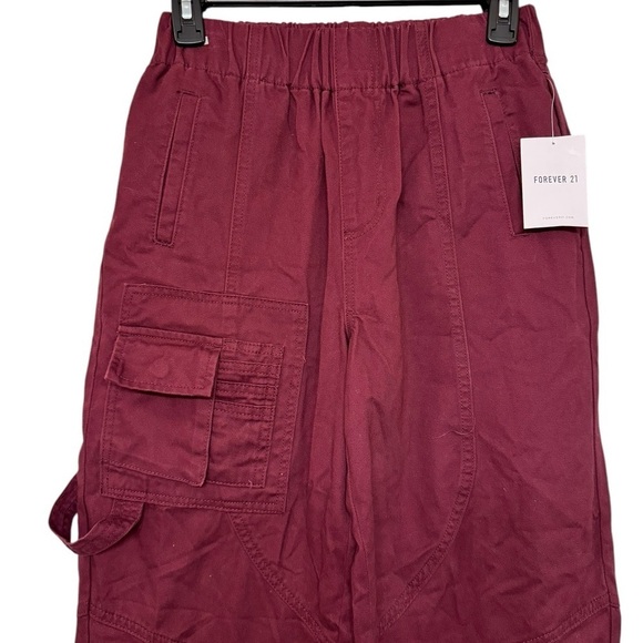 Forever 21 Twill Cargo Joggers size S - Picture 3 of 10